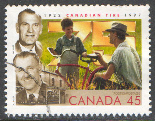 Canada Scott 1636 Used - Click Image to Close